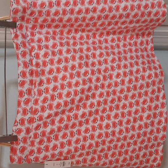NWT Crown & Ivy Crab Print Skorts sz 2x - Picture 4 of 5